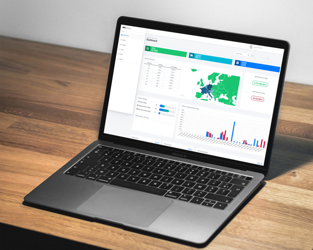 MH direct services dashboard